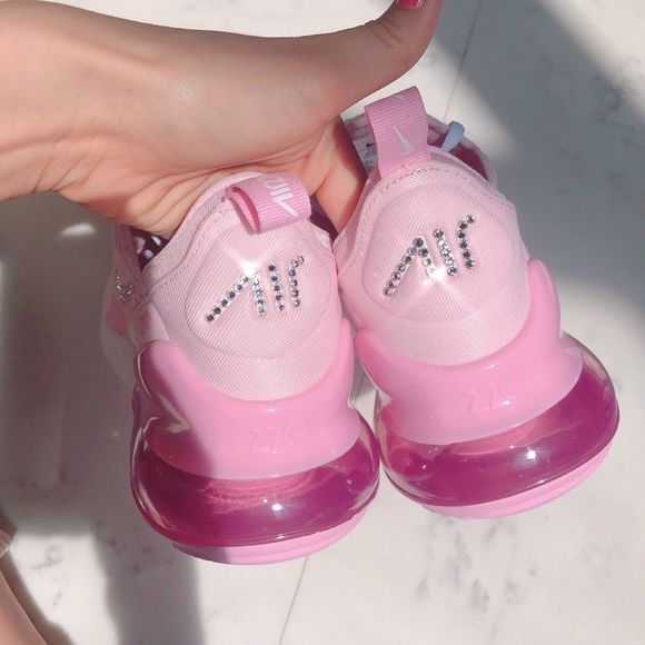 Air max 270 custom pink Swarovski crystal - Picture 4 of 4